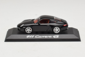 Porsche 911 997 Carrera 4S Schwarz Minichamps 1:43 WAP02010116 Metall