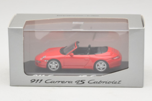 Porsche 911 997 Carrera 4S Cabriolet Rot Minichamps 1:43 WAP02015316 Metall – Bild 4 von 5