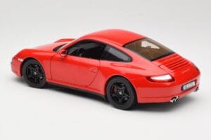 Porsche 911 997 Carrera 4S Rot Norev 1:18 187510 Metall – Bild 7 von 8