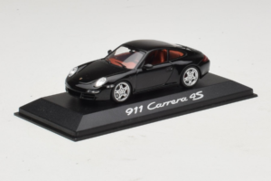 Porsche 911 997 Carrera 4S Dunkelblau Minichamps 1:43 WAP02011615 Metall – Bild 2 von 4