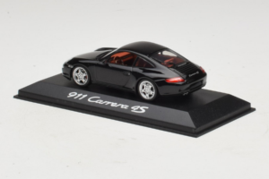 Porsche 911 997 Carrera 4S Dunkelblau Minichamps 1:43 WAP02011615 Metall – Bild 3 von 4
