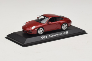 Porsche 911 997 Carrera 4S Rot Minichamps 1:43 WAP02001718 Metall – Bild 2 von 4