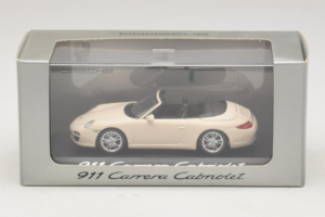 Porsche 911 997 Carrera Cabriolet Weiss Minichamps 1:43 WAP02001118 Metall – Bild 4 von 5