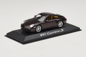 Porsche 911 997 Carrera S Brown Metallic Minichamps 1:43 WAP02001318 Metall – Bild 2 von 4