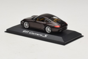 Porsche 911 997 Carrera S Brown Metallic Minichamps 1:43 WAP02001318 Metall – Bild 3 von 4