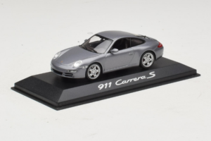 Porsche 911 997 Carrera S Grey Metallic Minichamps 1:43 WAP02011615-P1 Metall – Bild 2 von 4