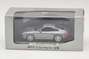 Porsche 911 997 Carrera S Grau Metallic Minichamps 1:43 WAP02010116-R1 Metall – Bild 4 von 4