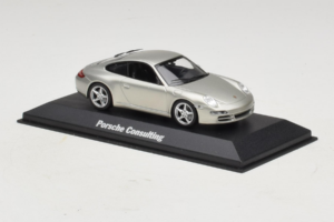 Porsche 911 997 Carrera Silver Metallic Minichamps 1:43 WAP02011515 Metall – Bild 2 von 5