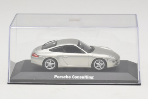 Porsche 911 997 Carrera Silver Metallic Minichamps 1:43 WAP02011515 Metall – Bild 4 von 5