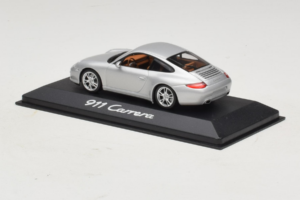 Porsche 911 997 Carrera Silver Metallic Minichamps 1:43 WAP02001218 Metall – Bild 3 von 5