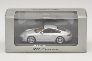 Porsche 911 997 Carrera Silver Metallic Minichamps 1:43 WAP02001218 Metall – Bild 5 von 5
