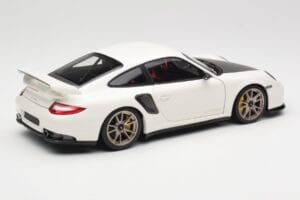 Porsche 911 997 GT2 RS Weiss Minichamps 1:18 100069400 Metall – Bild 3 von 8