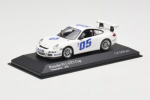 Porsche 911 997 GT3 Cup #5 Presentation 2005 Minichamps 1:43 400056400 Metall – Bild 2 von 4