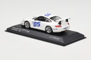 Porsche 911 997 GT3 Cup #5 Presentation 2005 Minichamps 1:43 400056400 Metall – Bild 3 von 4