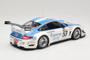 Porsche 911 997 GT3 R #53 Muhlner Motorsport P-Y. Vannelet / U. Peyroles Class Winners 24 Hours of Spa 2010 Minichamps 1:18 1 – Bild 2 von 6