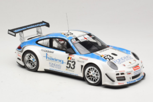 Porsche 911 997 GT3 R #53 Muhlner Motorsport P-Y. Vannelet / U. Peyroles Class Winners 24 Hours of Spa 2010 Minichamps 1:18 1 – Bild 4 von 6
