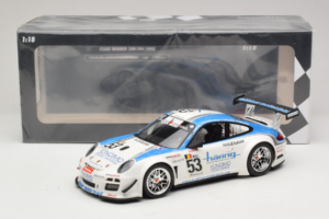 Porsche 911 997 GT3 R #53 Muhlner Motorsport P-Y. Vannelet / U. Peyroles Class Winners 24 Hours of Spa 2010 Minichamps 1:18 1 – Bild 6 von 6