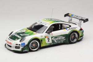 Porsche 911 997 GT3 R #2 Prospeed Competition B. Heylen / P. Lappalainen FIA GT3 2011 Minichamps 1:18 151118902 Metall