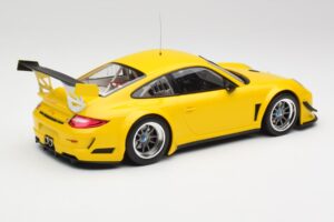 Porsche 911 997 GT3 R Street Racing Gelb Minichamps 1:18 151108902 Metall – Bild 2 von 6