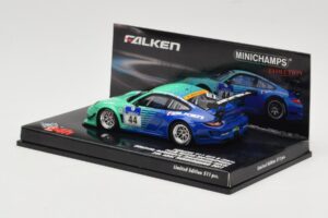 Porsche 911 997 GT3 R #44 Team Falken S. Henzler / P. Dumbreck / M. Ragginger / S. Asch 24 Hours Nurburgring 2011 Minichamps  – Bild 3 von 4
