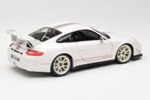 Porsche 911 997 GT3 RS 4.0 Weiss Bburago 1:18 18-11036 Metall – Bild 3 von 8
