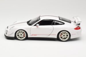 Porsche 911 997 GT3 RS 4.0 Weiss Bburago 1:18 18-11036 Metall – Bild 4 von 8