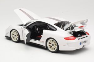 Porsche 911 997 GT3 RS 4.0 Weiss Bburago 1:18 18-11036 Metall – Bild 5 von 8