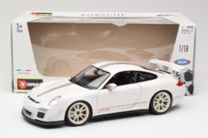 Porsche 911 997 GT3 RS 4.0 Weiss Bburago 1:18 18-11036 Metall – Bild 8 von 8