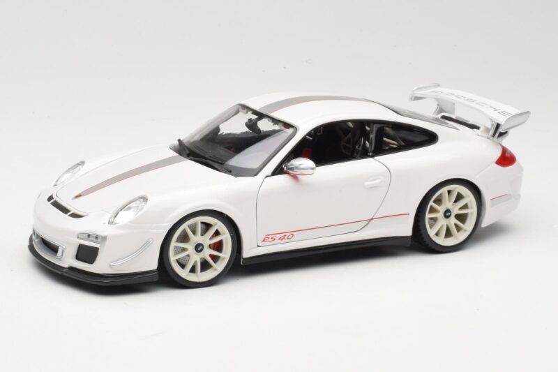 Porsche 911 997 GT3 RS 4.0 Weiss Bburago 1:18 18-11036 Metall