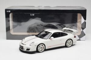 Porsche 911 997 GT3 RS 4.0 Weiss Minichamps 1:18 155062221 Metall – Bild 6 von 6