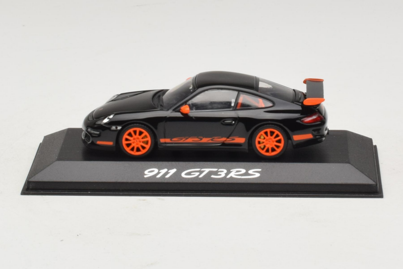 Porsche 911 997 GT3 RS Schwarz Orange Minichamps 1:43 WAP02012817 Metall