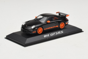 Porsche 911 997 GT3 RS Schwarz Orange Minichamps 1:43 WAP02012817-R1 Metall – Bild 2 von 4