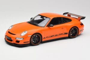 Porsche 911 997 GT3 RS Orange Minichamps 1:18 155062122 Metall