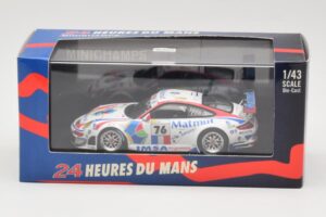 Porsche 911 997 GT3 RSR #76 IMSA Performance Matmut R. Narac / R. Lietz / P. Long 24 Hours of Le Mans 2008 Minichamps 1:43 40 – Bild 4 von 4