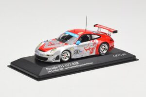 Porsche 911 997 GT3 RSR #80 Flying Lizard J. Van Overbeek / J. Bergmeister / S. Neiman 24 Hours of Le Mans 2008 Minichamps 1: – Bild 2 von 4