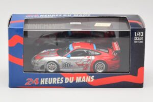 Porsche 911 997 GT3 RSR #80 Flying Lizard J. Van Overbeek / J. Bergmeister / S. Neiman 24 Hours of Le Mans 2008 Minichamps 1: – Bild 4 von 4