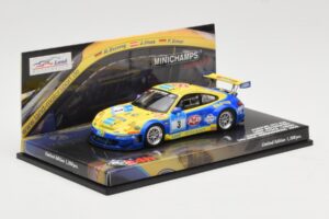 Porsche 911 997 GT3 RSR #3 24 Hours Nurburgring 2008 Minichamps 1:43 437087803 Metall – Bild 2 von 4