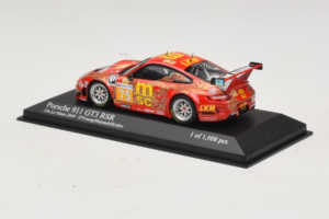 Porsche 911 997 GT3 RSR #75 O. Young / P. Hesnault 24 Hours of Le Mans 2009 Minichamps 1:43 400096975 Metall – Bild 3 von 4