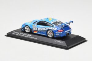 Porsche 911 997 GT3 RSR #77 Felbermayr-Proton Davidson / Henzler 24 Hours of Le Mans 2008 Minichamps 1:43 400087877 Metall – Bild 3 von 4