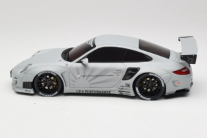 Porsche 911 997 Liberty Walk Grau GT Spirit 1:18 GT126 Resin – Bild 3 von 6