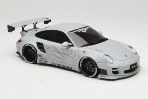 Porsche 911 997 Liberty Walk Grau GT Spirit 1:18 GT126 Resin – Bild 4 von 6