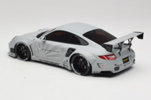 Porsche 911 997 Liberty Walk Grau GT Spirit 1:18 GT126 Resin – Bild 5 von 6