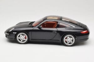 Porsche 911 997 Targa Schwarz Norev 1:18 187506 Metall – Bild 4 von 8