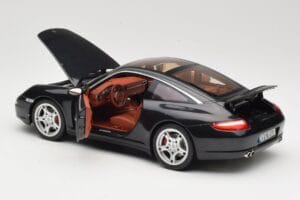 Porsche 911 997 Targa Schwarz Norev 1:18 187506 Metall – Bild 5 von 8