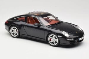 Porsche 911 997 Targa Schwarz Norev 1:18 187506 Metall – Bild 6 von 8