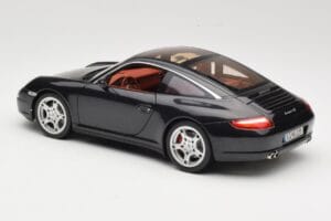 Porsche 911 997 Targa Schwarz Norev 1:18 187506 Metall – Bild 7 von 8