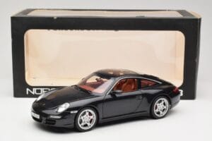 Porsche 911 997 Targa Schwarz Norev 1:18 187506 Metall – Bild 8 von 8