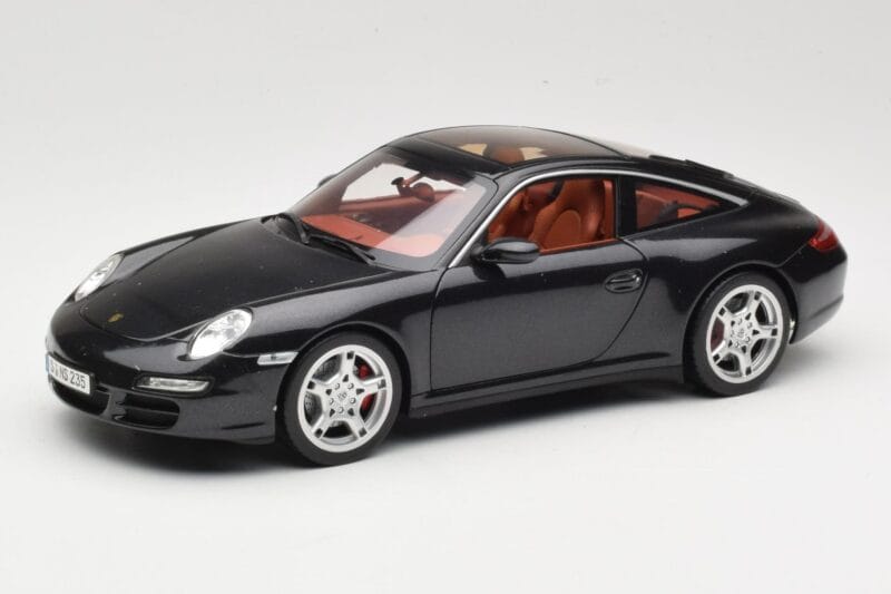 Porsche 911 997 Targa Schwarz Norev 1:18 187506 Metall