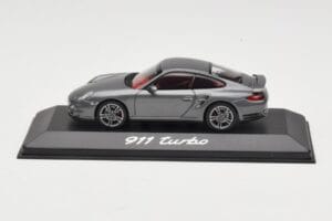 Porsche 911 997 Turbo Anthracite Grey Minichamps 1:43 WAP0200010A Metall