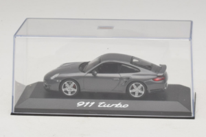 Porsche 911 997 Turbo Grey Metallic Minichamps 1:43 WAP02013016 Metall – Bild 4 von 5